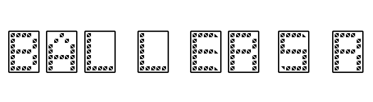 11vator tfb  Free Fonts Download