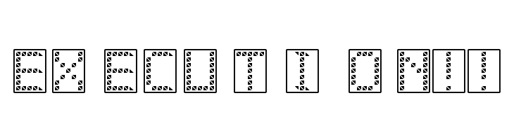 11vator tfb  Free Fonts Download