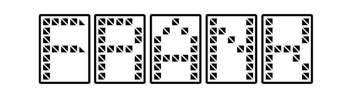 11vator tfb  Free Fonts Download