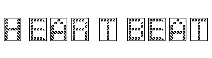 11vator tfb  Free Fonts Download