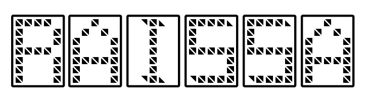 11vator tfb  Free Fonts Download