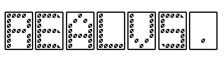 11vator tfb  Free Fonts Download