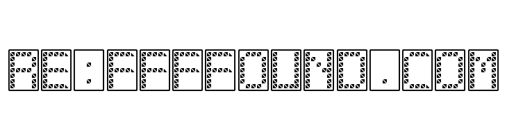 11vator tfb  Free Fonts Download