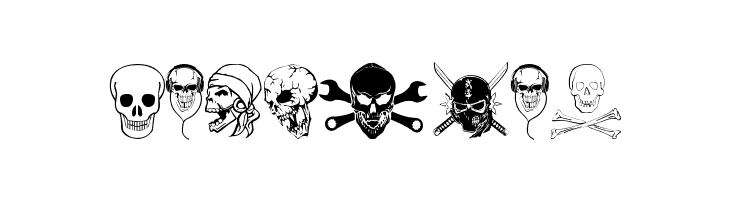 SKULLX  Free Fonts Download