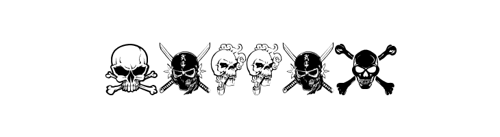 SKULLX  Free Fonts Download