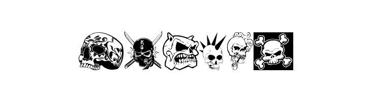 SKULLX  Free Fonts Download