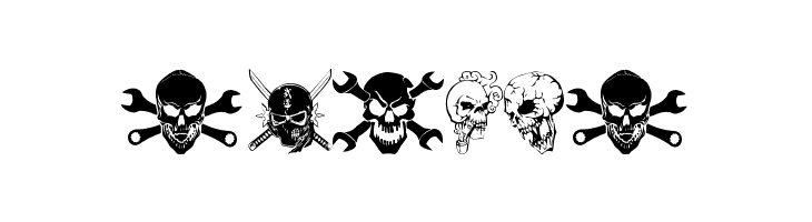 SKULLX  Free Fonts Download