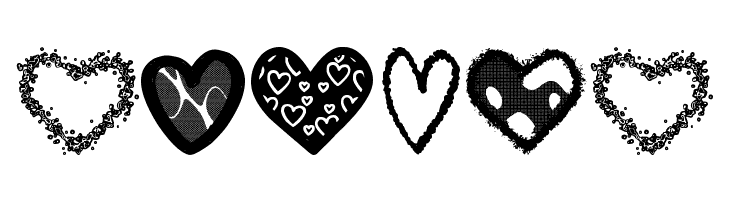 Hearts Shapes Tfb  Free Fonts Download