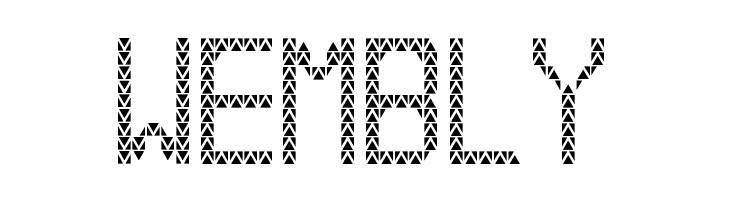 Triangled tfb  Free Fonts Download