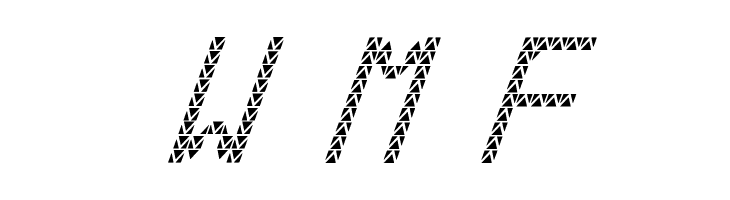 Triangled tfb cursive  Free Fonts Download