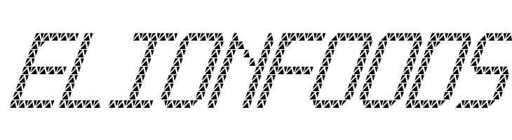 Triangled tfb cursive  Free Fonts Download