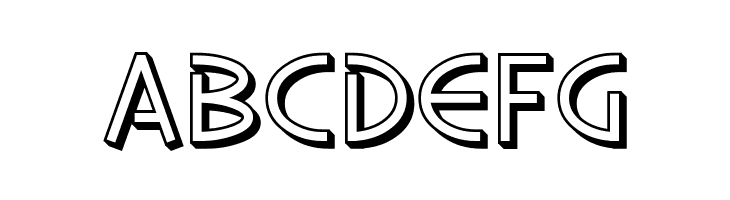 SF Diego Sans Shaded  Free Fonts Download