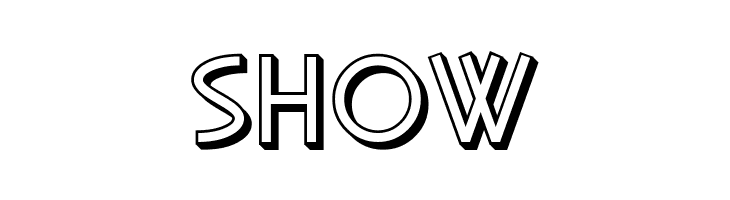 SF Diego Sans Shaded  Free Fonts Download