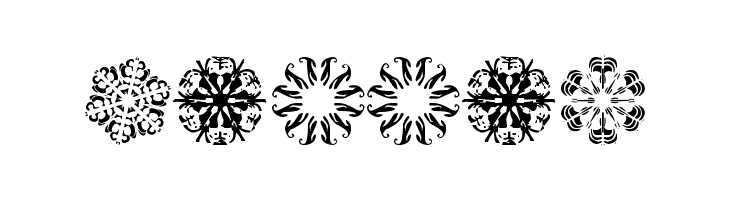 Snowflakes tfb  Free Fonts Download