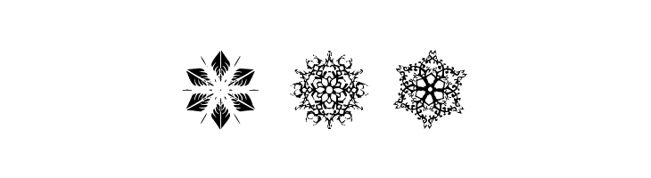 Snowflakes tfb  Free Fonts Download