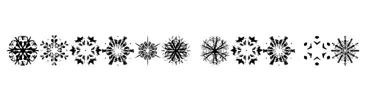 Snowflakes tfb  Free Fonts Download