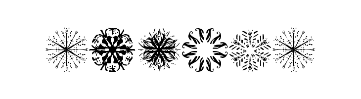 Snowflakes tfb  Free Fonts Download