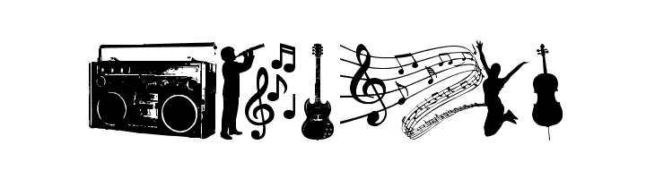 music tfb  Free Fonts Download