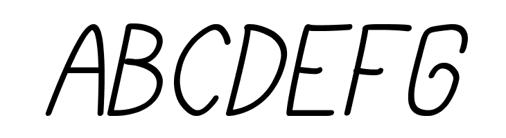 cursi extra tfb Italic  Free Fonts Download