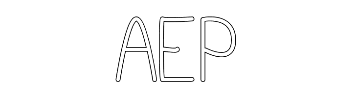 cursi extra tfb hollow  Free Fonts Download