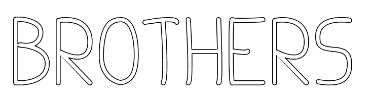 cursi extra tfb hollow  Free Fonts Download