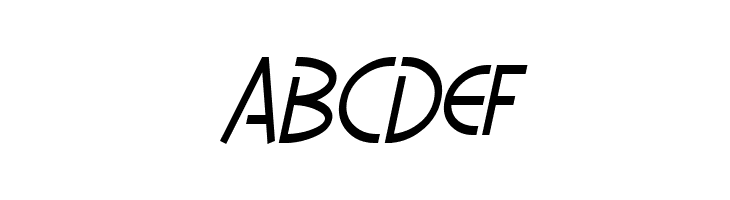 SF Diego Sans Condensed Oblique  Free Fonts Download