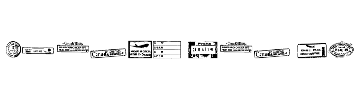 Stamp seal tfb  Free Fonts Download