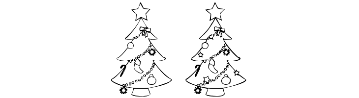 xmas cartoon  Free Fonts Download