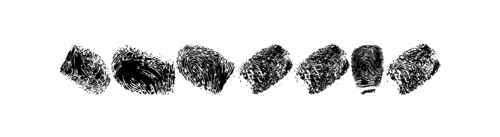 finger print tfb  Free Fonts Download