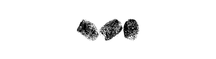 finger print tfb  Free Fonts Download