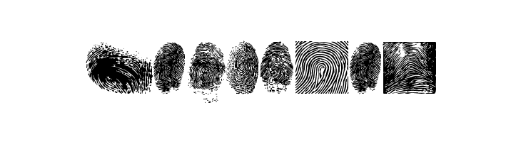 finger print tfb  Free Fonts Download