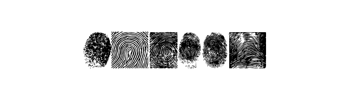finger print tfb  Free Fonts Download