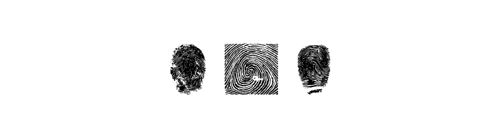 finger print tfb  Free Fonts Download