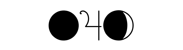 ASTOLOGY ASTROLOGICAL TFB  Free Fonts Download