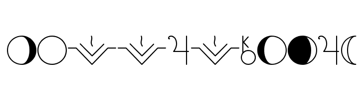 ASTOLOGY ASTROLOGICAL TFB  Free Fonts Download