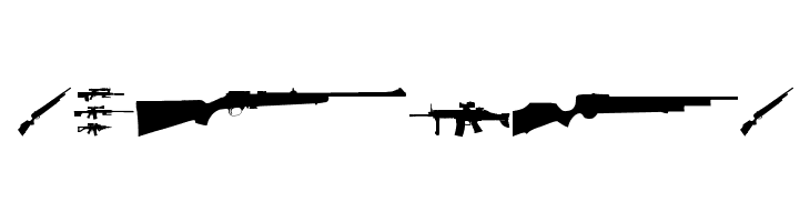 Rifle bats tfb  Free Fonts Download