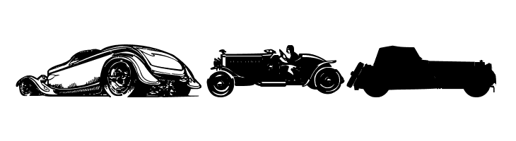 vintage auto cars tfb  Free Fonts Download