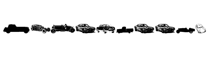 vintage auto cars tfb  Free Fonts Download