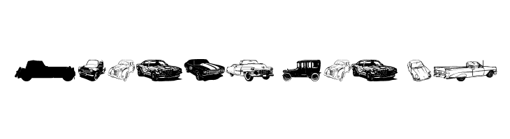 vintage auto cars tfb  Free Fonts Download