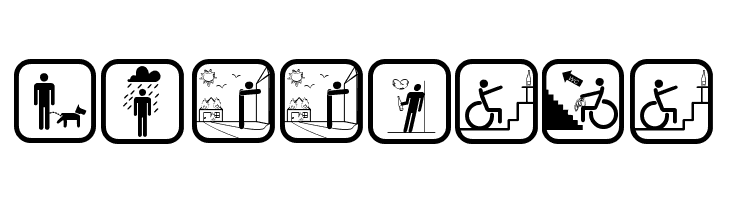 Stickerman bad times  Free Fonts Download