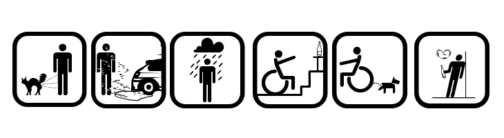 Stickerman bad times  Free Fonts Download