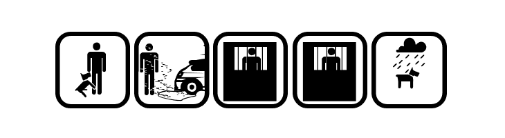 Stickerman bad times  Free Fonts Download