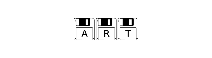 Floppy Disk  Free Fonts Download