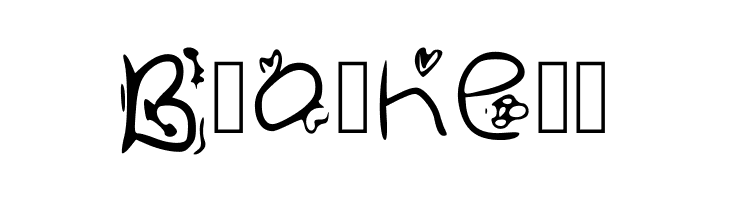 Zudlove Regular  Free Fonts Download