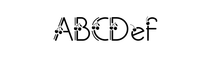 Cherry Ai  Free Fonts Download