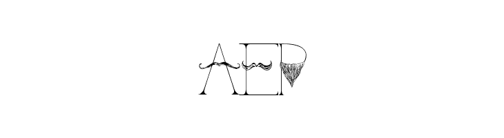 Sanchez Mustache  Free Fonts Download