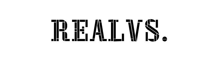 Stencil Four  Free Fonts Download