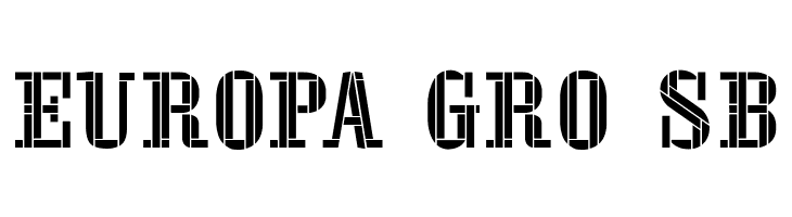 Stencil Four  Free Fonts Download