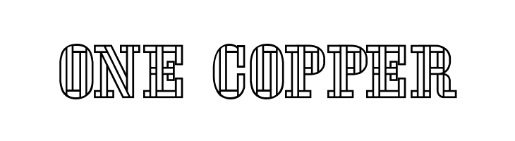 Stencil FourReversed  Free Fonts Download