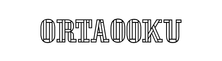 Stencil FourReversed  Free Fonts Download